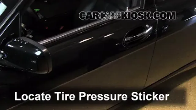 2007 BMW 750Li 4.8L V8 Tires & Wheels Check Tire Pressure